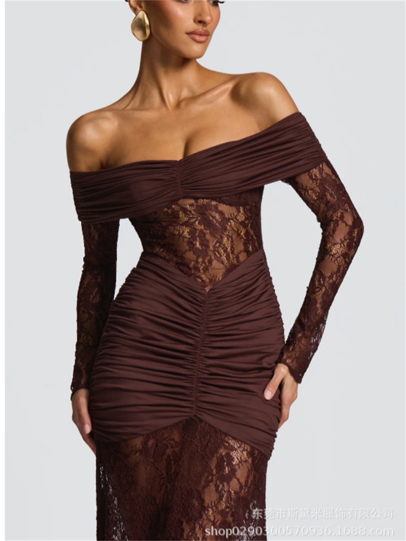 Formal Wear Gowns For Women - Sexy Lace Mermaid Women Prom Dress
