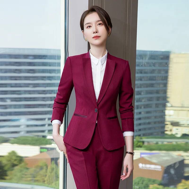 Women'S Formal Wear Pantsuits - Ladies Office Work Wear Suits Formal
