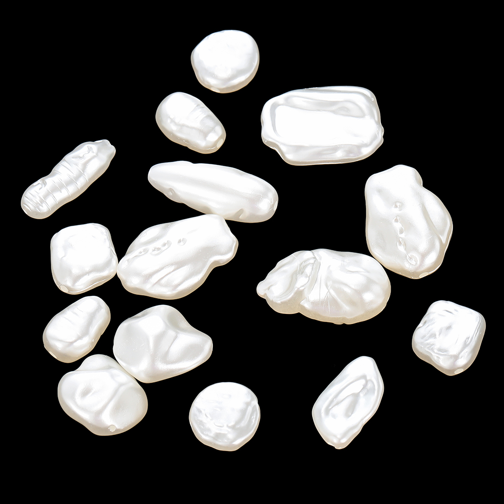 10Pcs/Lot Baroque Style ABS Pe - Pearl Earring Stud 评论和价格