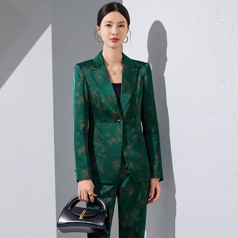 High Quality Fabric Formal Pan - Women'S Formal Wear Pantsuits 评论和价格