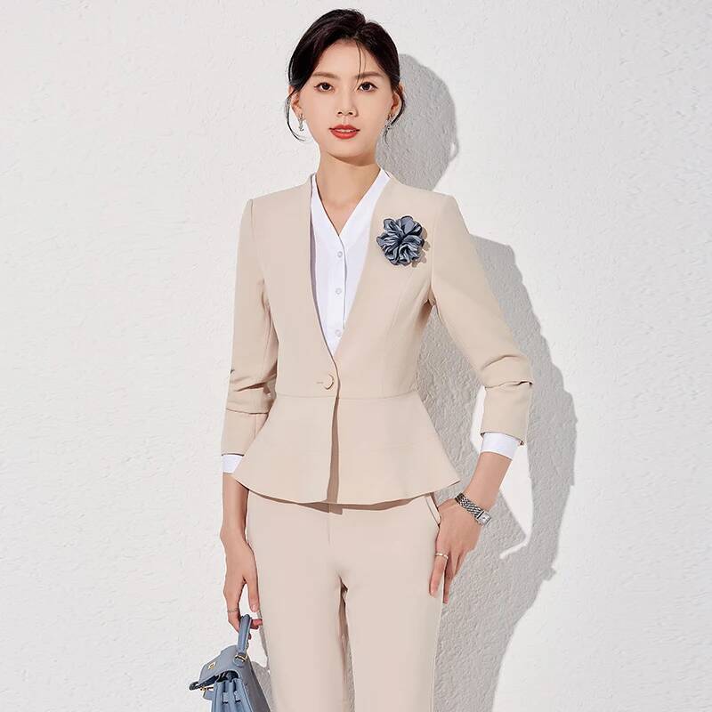 Formal Uniform Styles Women Bu - Women'S Formal Wear Pantsuits 评论和价格