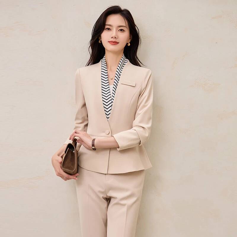 Formal Uniform Styles Women Bu - Women'S Formal Wear Pantsuits 评论和价格