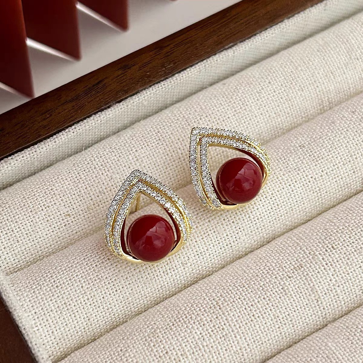 925 Silver Needle Korean Fashi - Pearl Earring Stud 评论和价格