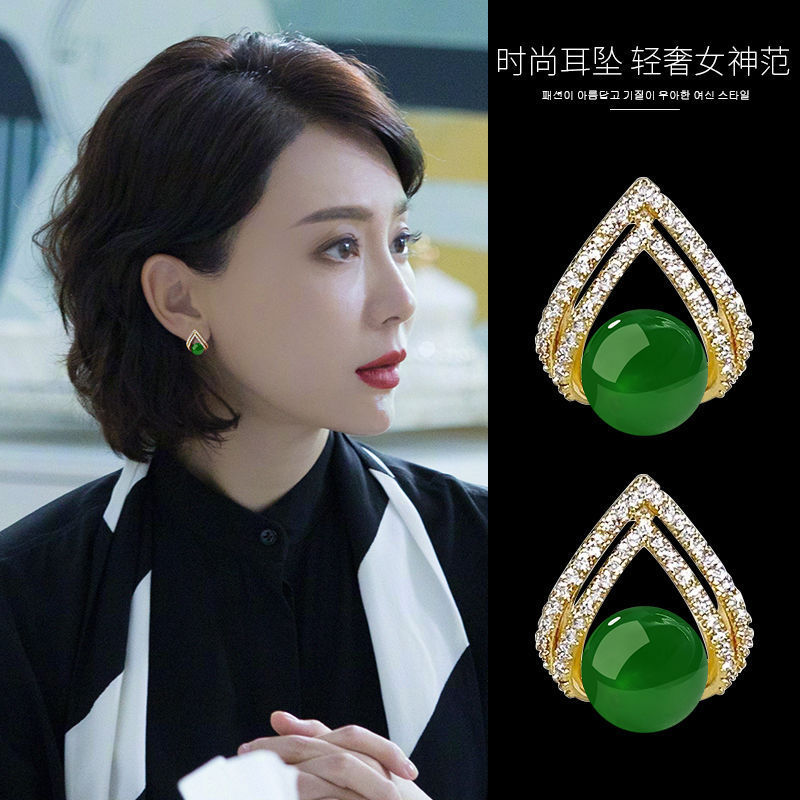 925 Silver Needle Korean Fashi - Pearl Earring Stud 评论和价格