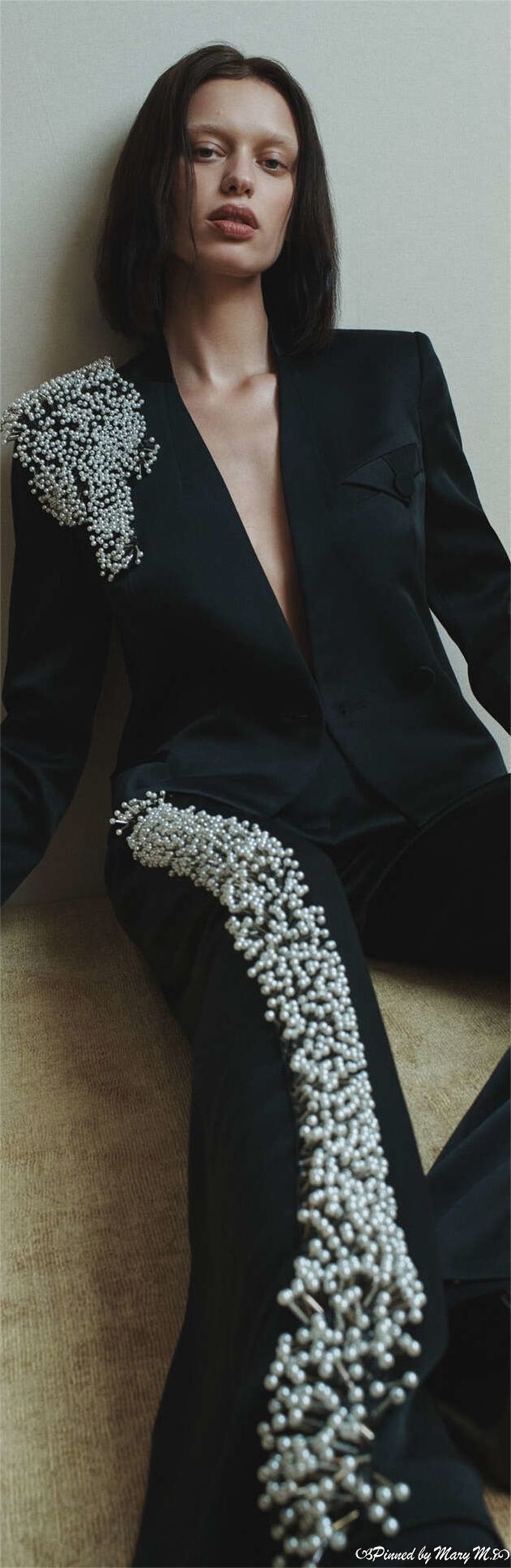 Black Women Office Suits Set P - Women'S Formal Wear Tuxedo 评论和价格