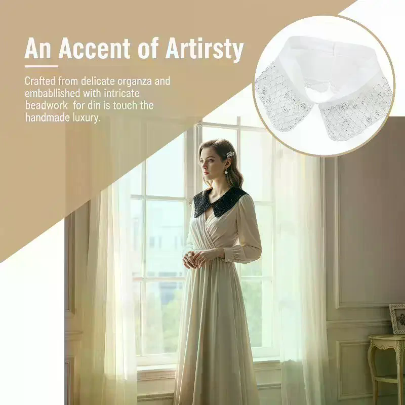 Women Half Shirt Detachable La - Women'S Formal Wear Accessories 评论和价格