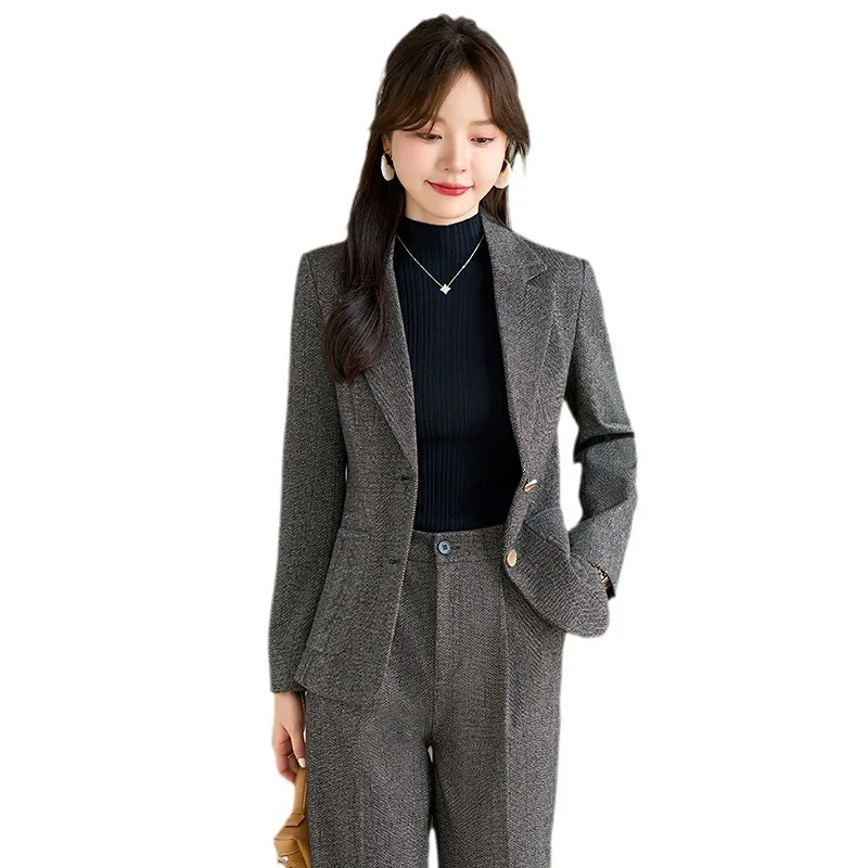 Pop High Quality Fabric Velvet - Women'S Formal Wear Pantsuits 评论和价格