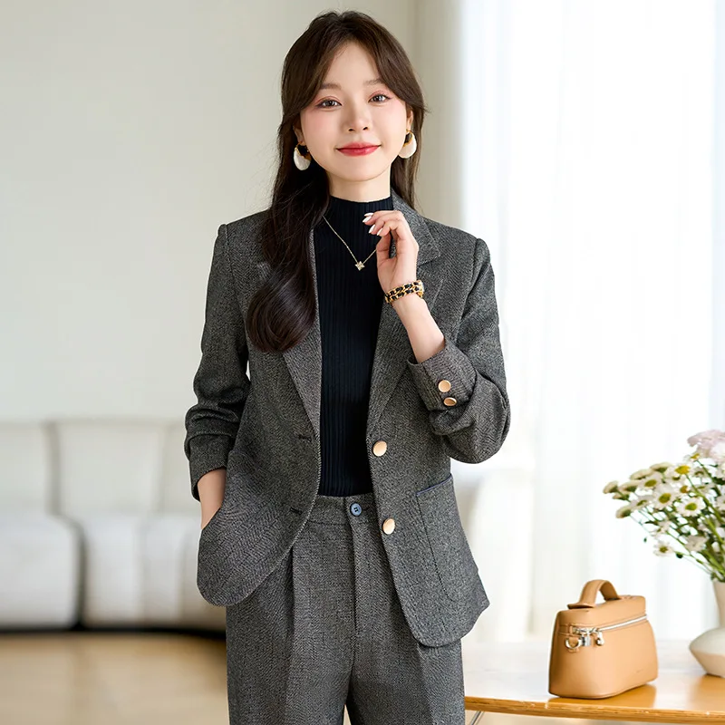 Pop High Quality Fabric Velvet - Women'S Formal Wear Pantsuits 评论和价格