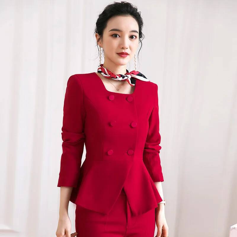 Elegant Women Business Work We - Women'S Formal Wear Pantsuits 评论和价格
