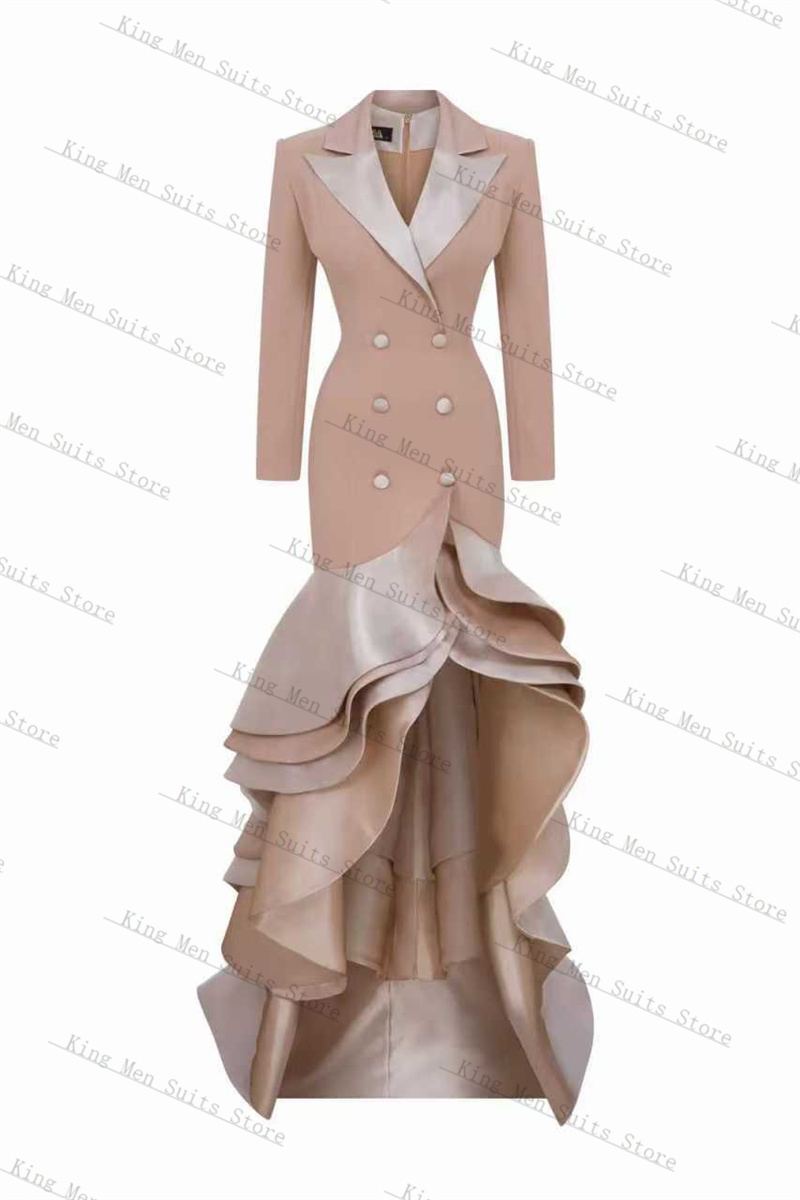 Champagne Women Suits 1 Piece  - Women'S Formal Wear Tuxedo 评论和价格