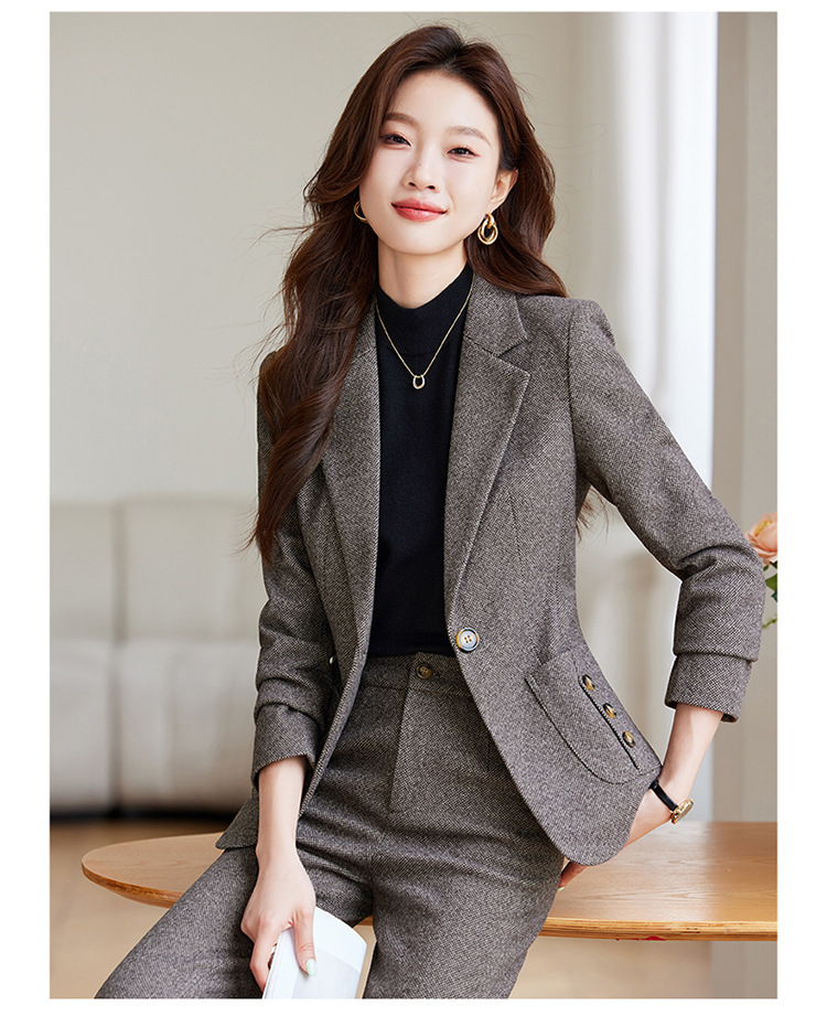 High Quality Fabric Women Busi - Women'S Formal Wear Pantsuits 评论和价格