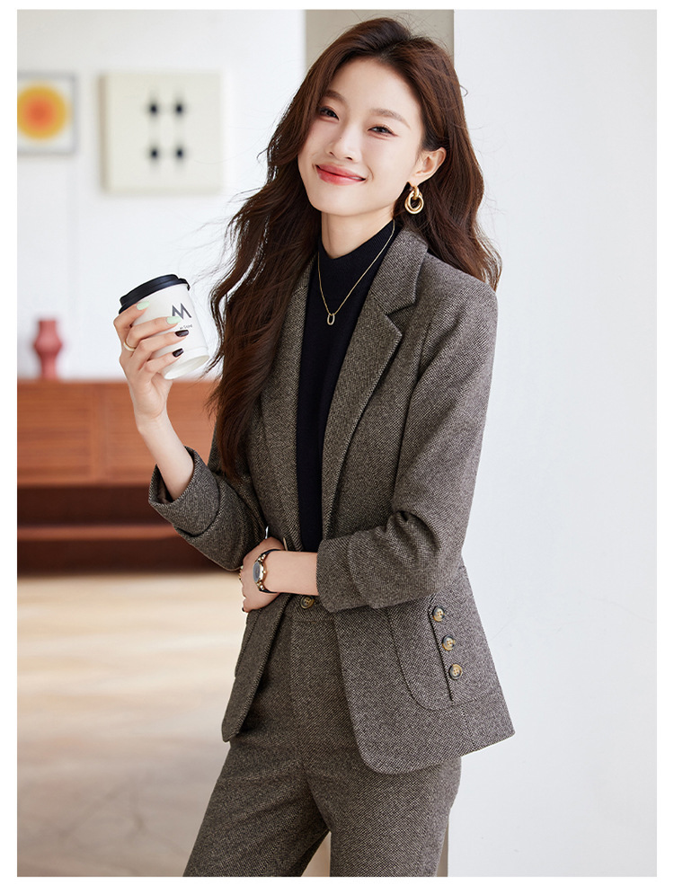 High Quality Fabric Women Busi - Women'S Formal Wear Pantsuits 评论和价格