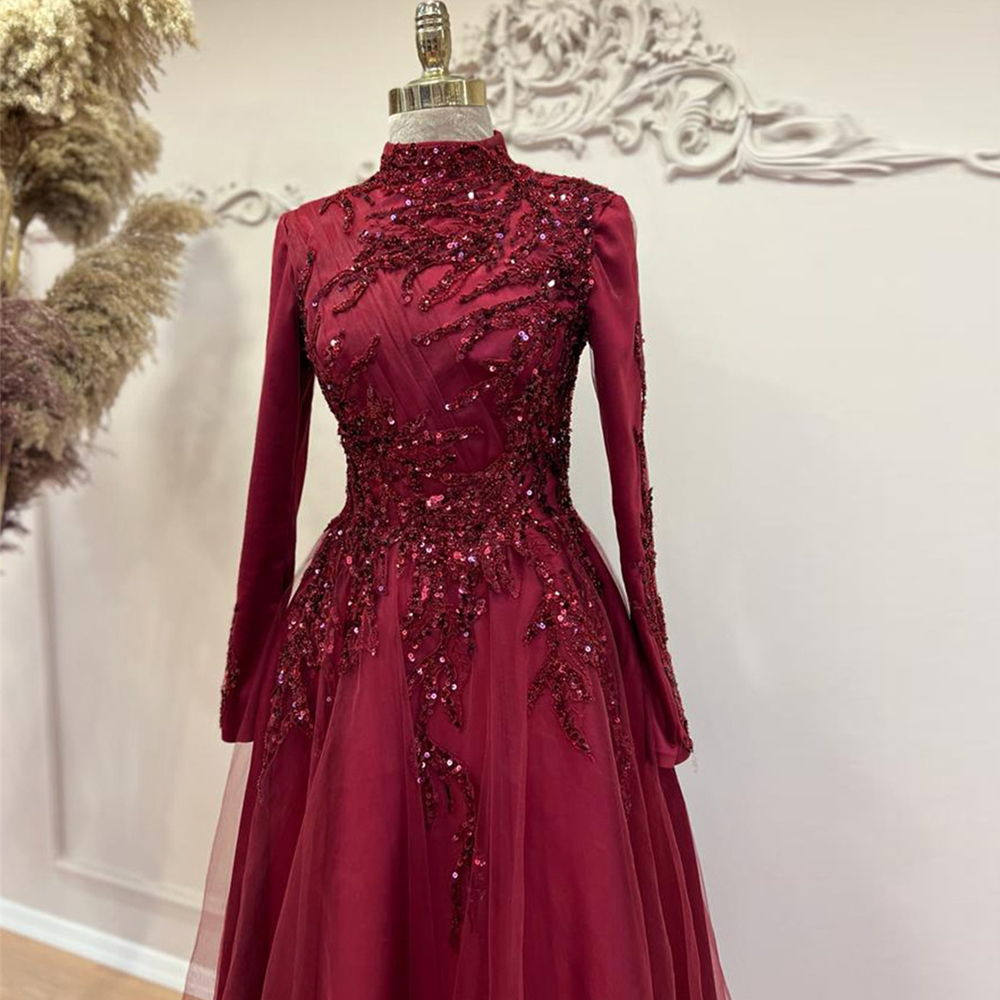 Beads Ankle Length A Line Prom - Formal Wear Gowns For Women 评论和价格