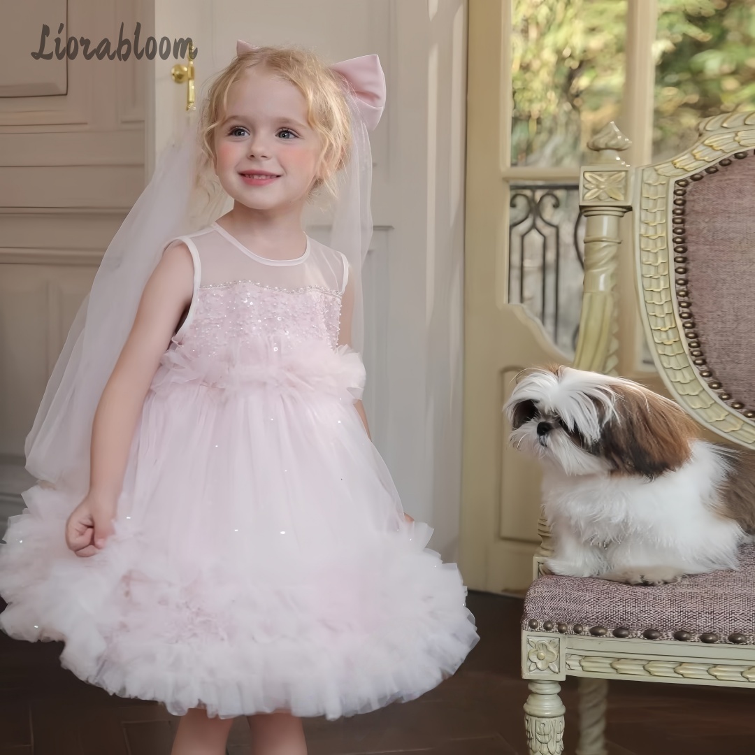 Girls' Tulle Gown Layered Skir - Formal Wear Gowns For Women 评论和价格