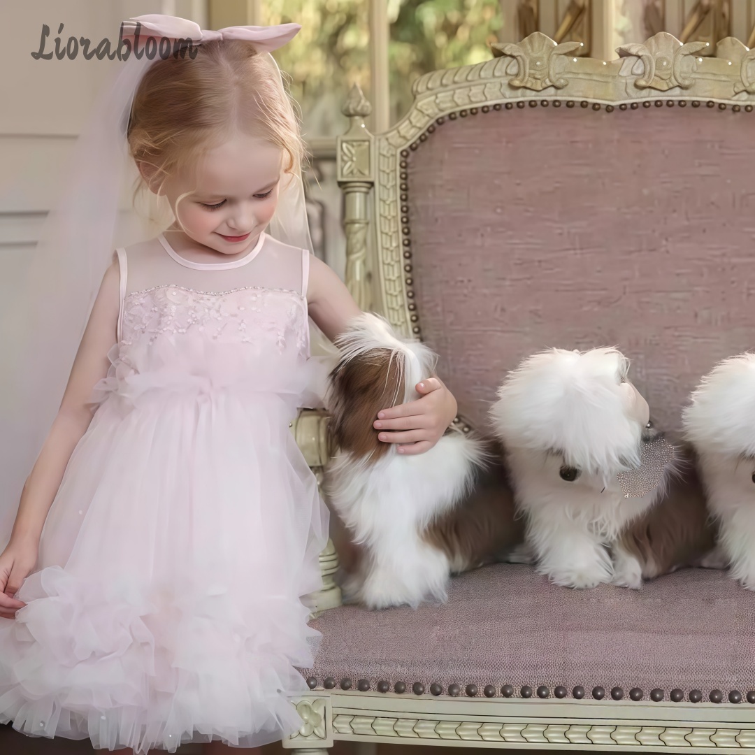 Girls' Tulle Gown Layered Skir - Formal Wear Gowns For Women 评论和价格