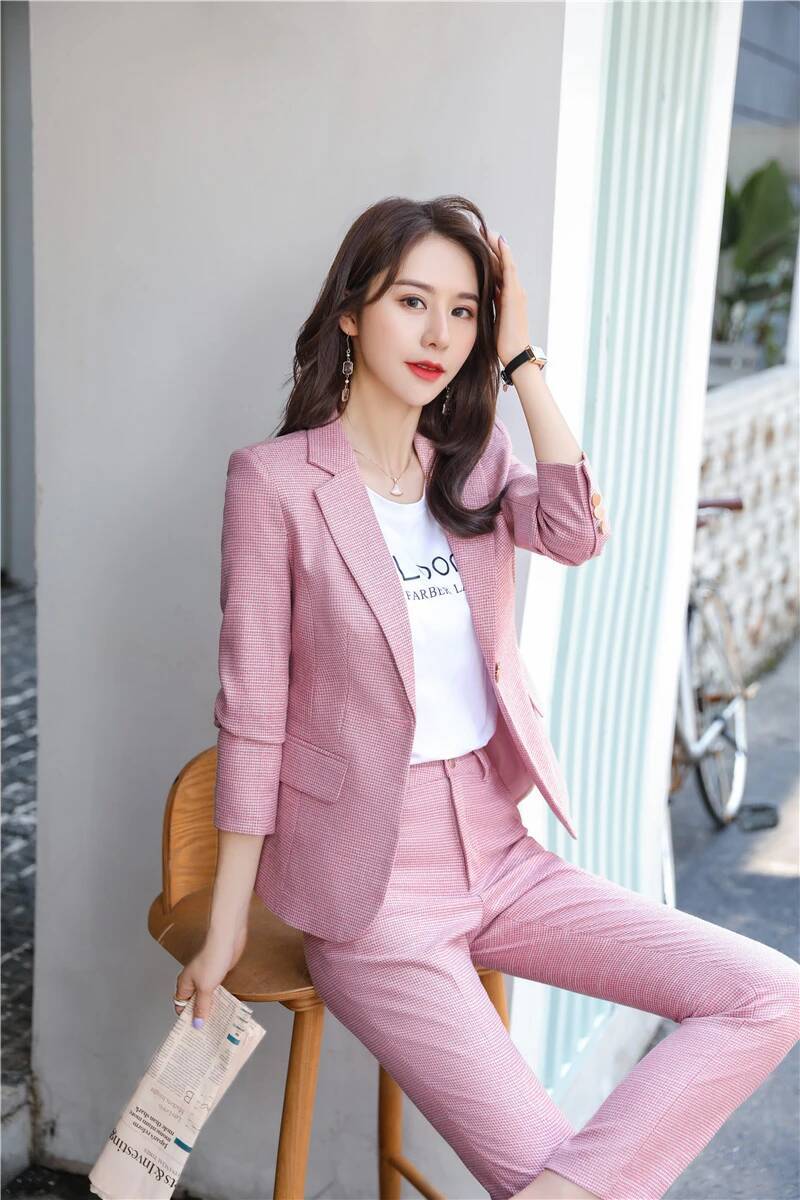 Novelty Green Uniform Designs  - Women'S Formal Wear Pantsuits 评论和价格