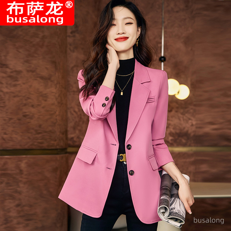 Blazer Jacket Autumn Winter Wo - Women Formal Wear For Interview 评论和价格