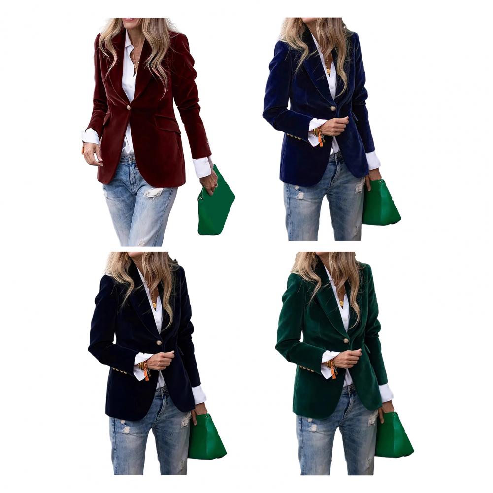 Velvet Large Size Women Prom P - Women'S Formal Wear Tuxedo 评论和价格