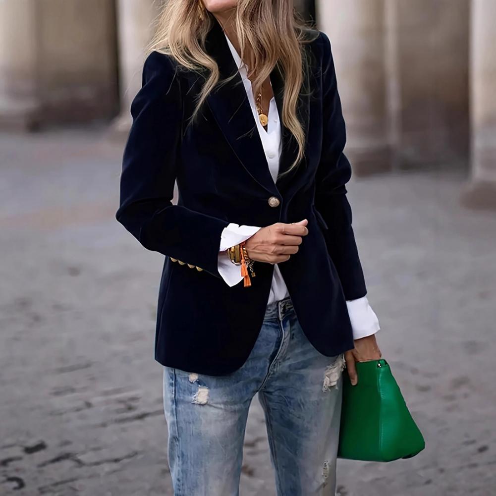 Velvet Large Size Women Prom P - Women'S Formal Wear Tuxedo 评论和价格