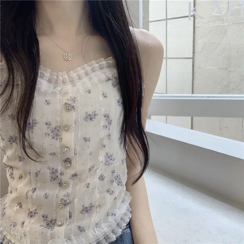 KUCLUT  French Floral Wood Ear - Women'S Formal Evening Wear Tops 评论和价格