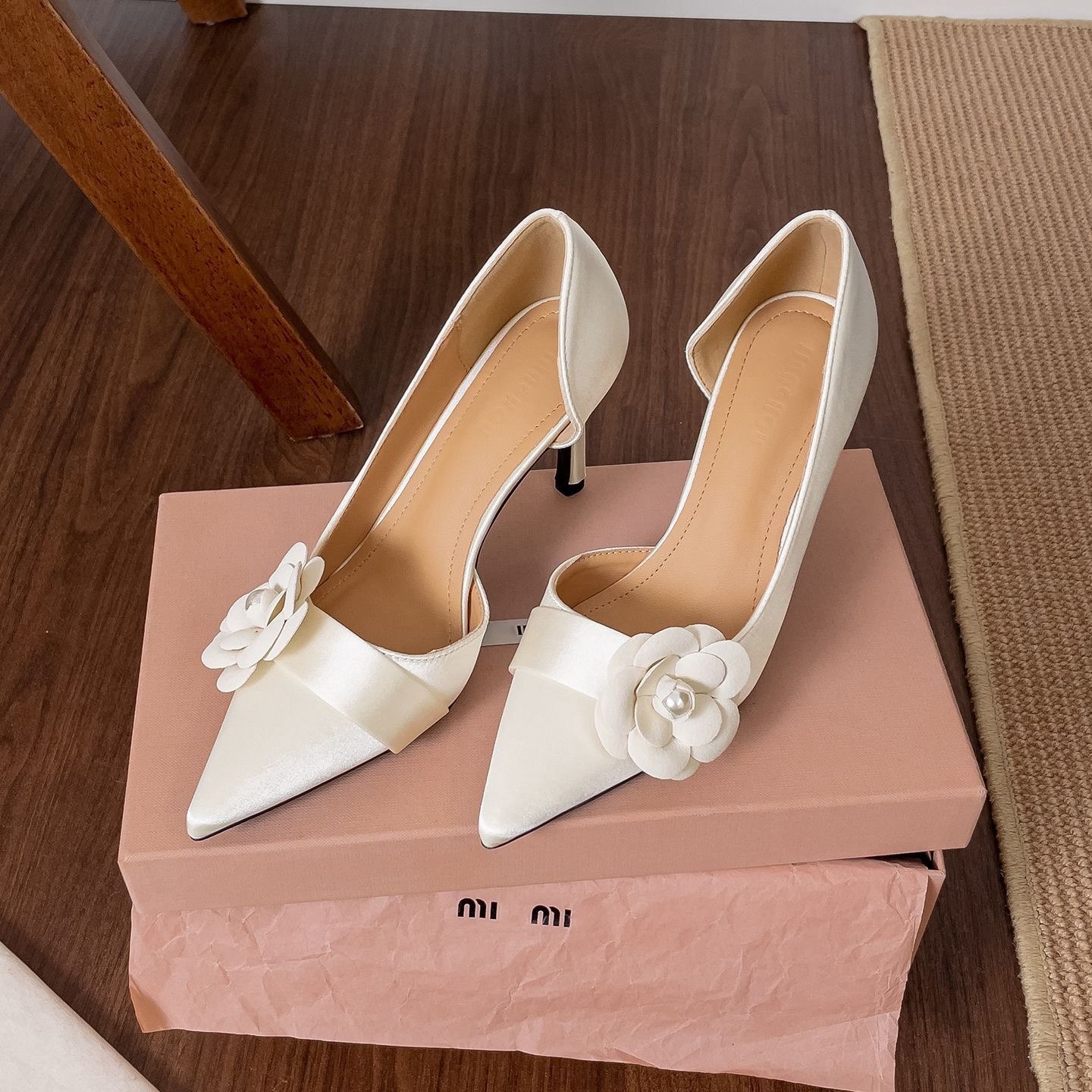 Satin Pointed Stiletto Pumps W - Formal Women Daily Wear Footwear 评论和价格