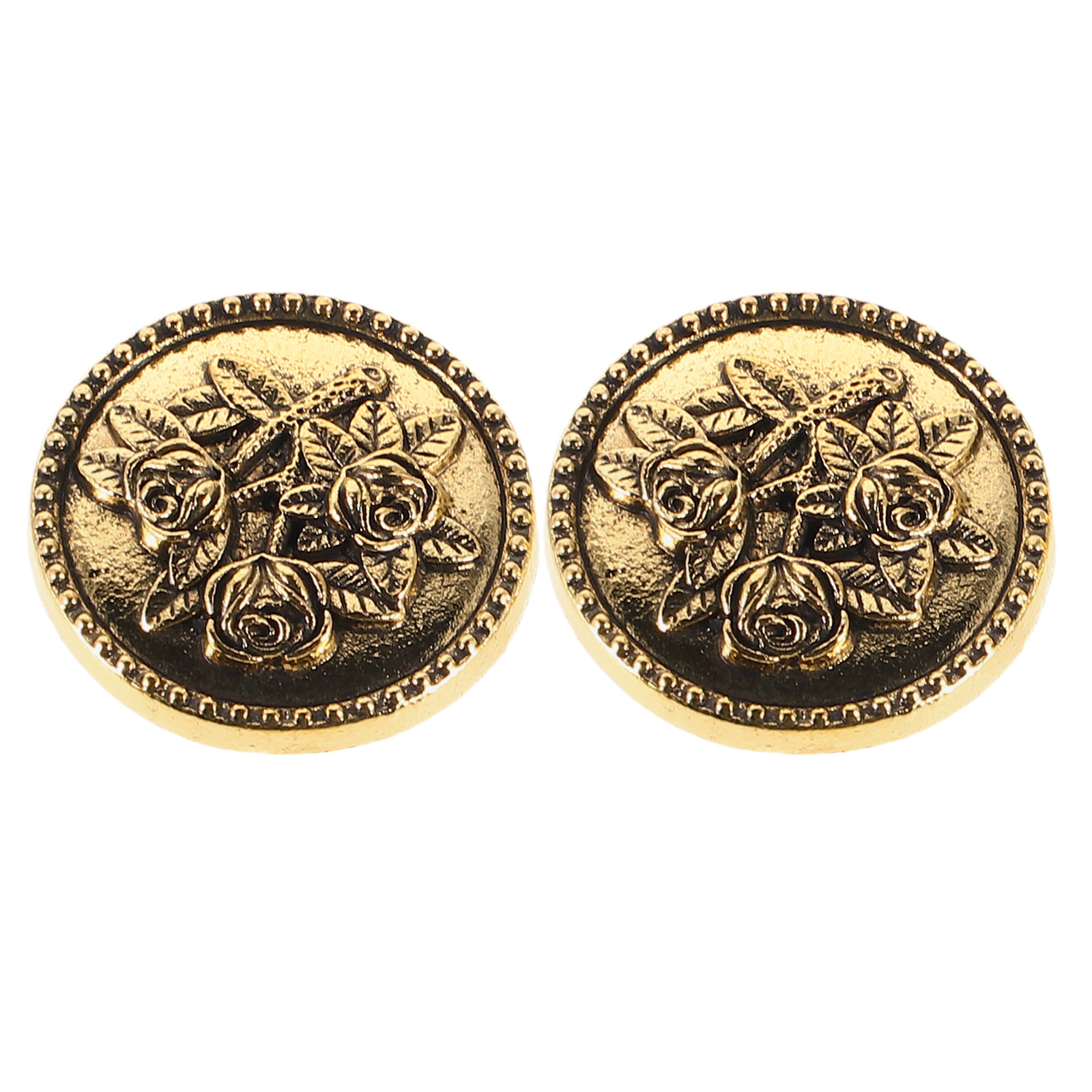 2Pcs Shirt Button Covers Vinta - Women'S Formal Wear Accessories 评论和价格