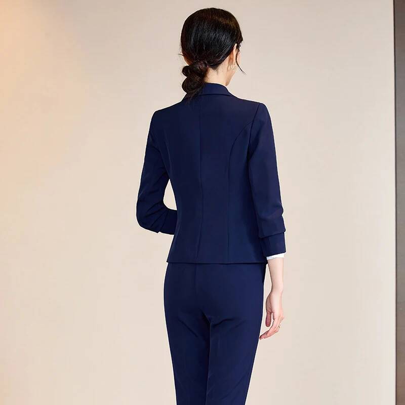Ladies Office Work Wear Suits  - Women'S Formal Wear Pantsuits 评论和价格