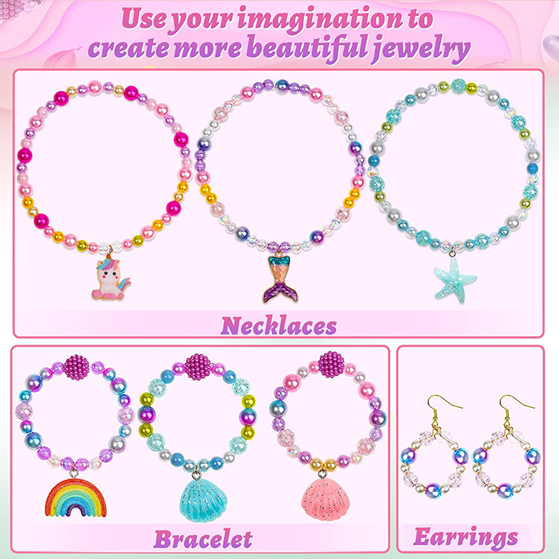 Rainbow ABS Pearl Beads Kit Gr - Pearl Earring Stud 评论和价格