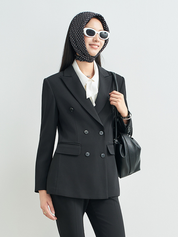 Navy Blue Professional Skirt S - Women Formal Wear For Interview 评论和价格